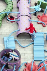 Snug, playground equipment.